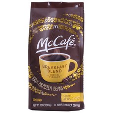 McCafe 阿拉比卡咖啡粉, 1個, 340克, 研磨咖啡, 未研磨