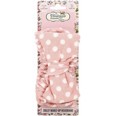 Vintage Cosmetic 娃娃化妝髮帶 乾髮巾, 1個