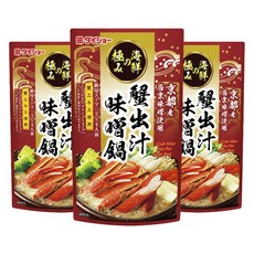 DAISHO 大逸昌 螃蟹味噌海鮮風味火鍋湯底, 3包, 750g