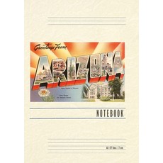 (英文圖書) Vintage Lined Notebook Greetings from Arizona 平裝版, Found Image Press, 英文