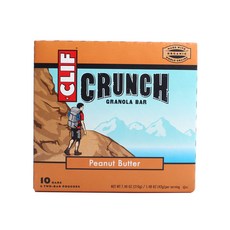 Cliff Crunch 格蘭諾拉麥片吧, 10片, 花生醬