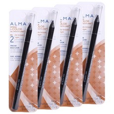 ALMAY Intense I-Color眼線膠筆 1.2g, 4個, 黑色