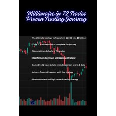 (英文圖書) Millionaire in 72 Trades: Proven Trading Journey: A Real-Life Trading Strategy... 平裝版, Independently Published, 英文