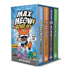 (英文圖書)Max Meow Boxed Set: Welcome to Kittyopolis (Books 1-4): (A Graphic Novel Boxed Set) 精裝版, Random House Graphic, 英文