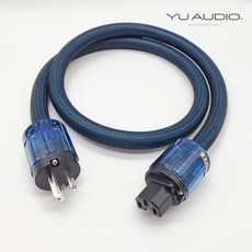 YU AUDIO 湛藍弦韻 無氧銅鍍銀插頭電源線 美標品字尾 HIFI音響發燒線材, 3米