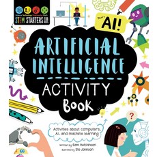 (英文圖書)Stem Starters for Kids Artificial Intelligence Activity Book: Activities about C... 平裝版, Racehorse, 英文