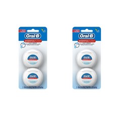Oral-B 歐樂B 薄荷無蠟牙線, 2個, 2入