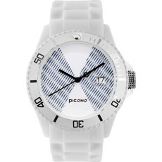 PICONO 普普馬戲團系列白色運動防水手錶 BA-PP-12