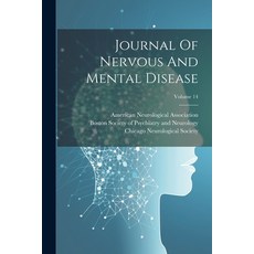 (英文圖書) Journal Of Nervous And Mental Disease; Volume 14 平裝版, Legare Street Press, 英文