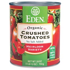 EDEN 玻璃罐裝切丁番茄, 1個, 794克