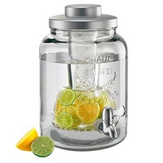 ARTLAND 造型玻璃飲料桶, 7.6L, 清除
