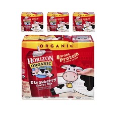 HORIZON 低脂保久乳 草莓風味 8g, 236ml, 24入