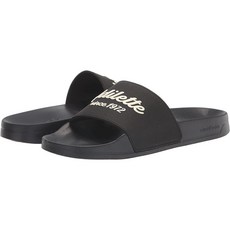 adidas 愛迪達 Adilette浴室拖鞋, 8號, Core Black Wonder White