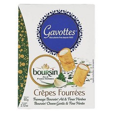 gavottes 歌法蒂 法式奶油乳酪夾心可麗餅, 1個, 60g