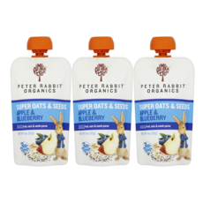 Peter Rabbit 比得兔 燕麥奶昔 113g, 蘋果藍莓口味, 3包