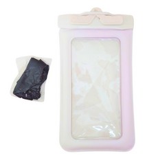 ADAMANT 氣囊漂浮手機防水袋 IPX8防水 適用6.7吋手機, 白色