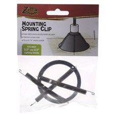 Zilla 安裝彈簧夾 爬蟲類燈具, 1個