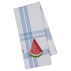 DESIGN IMPORTS 印刷紙巾廚房十字架, 1個, 西瓜片