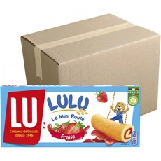 LU Bakery 迷你草莓捲, 4個, 120g