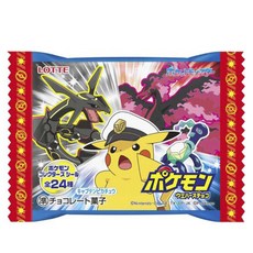 LOTTE 樂天 寶可夢皮卡丘隊長巧克力威化餅, 30個