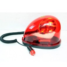 蝸牛吸頂 警示燈 警報音 底部強磁 12V 龜形警示燈 爆閃燈 工程燈 磁吸式警示燈 烏龜燈 巡邏車 爆閃警示燈, 無聲響, 1個