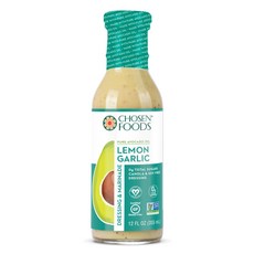 Chosen FOODS 酪梨油醬和醃檸檬大蒜醬, 1個, 355ml