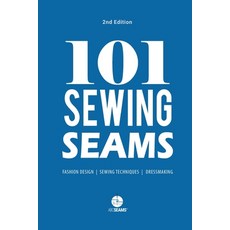 (英文圖書) 101 Sewing Seams: The Most Used Seams by Fashion Designers 平裝版, ABC Seams Pty. Ltd., 英文