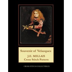 (英文圖書) Souvenir of Velazquez: J.E. Millais Cross Stitch Pattern 平裝版, Independently Published, 英文