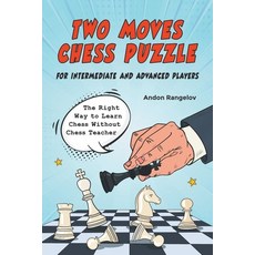 (英文圖書) Two Moves Chess Puzzle for Intermediate and Advanced Players 平裝版, Andon Rangelov, 英文