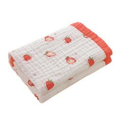 桔比雜貨舖 110cm六層紗布嬰兒浴巾套組 (純棉口水巾、抱巾、洗澡巾), 白, 1個