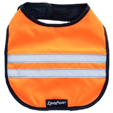 Zippypaws 寵物反光條安全背心, 橘子