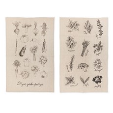 TWINE 廚房毛巾, 2件, 混色