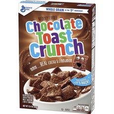 General Mills 巧克力吐司脆全穀麥片 真可可&肉桂, 1個, 351g