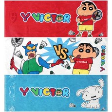 VICTOR勝利 X 蠟筆小新 聯名毛巾, 1入, 小新款(彤紅)