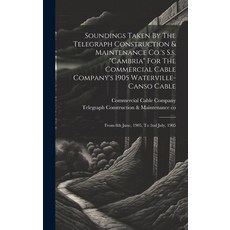 (英文圖書) Soundings Taken By The Telegraph Construction & Maintenance Co.'s S.s. "cambria" For The Comm... 精裝版, Legare Street Press, 英文