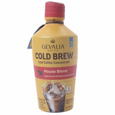 GEVALIA 冷釀冰咖啡濃縮屋混合, 1個, 946ml
