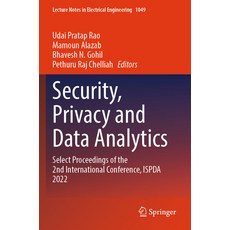 (英文圖書) Security Privacy and Data Analytics: Select Proceedings of the 2nd Internation... 平裝版, Springer, 英文