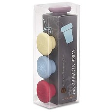 OUTSET 矽膠酒瓶塞 4入, 1組, 混色