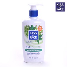 Kiss My Face 4 合 1 保濕剃須膏, 1個, 325ml