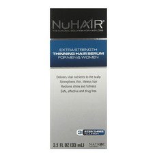 NUHAIR Natrol 男士和女士護髮精華, 1個, 90毫升