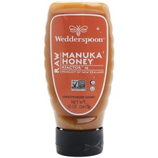 Wedderspoon 未加工麥蘆卡蜂蜜 KFactor 16, 340g, 1瓶
