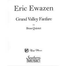 凱翊︱Southern Mus GRAND VALLEY FANFARE 銅管樂器 大峽谷信號曲 銅管五重奏樂譜, 大峽谷信號曲  銅管五重奏樂譜