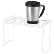 Whitmor 可堆疊多用途層架, 白色, 1個