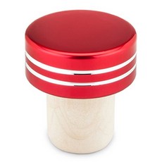 true 酒瓶塞, 1個, 紅色的