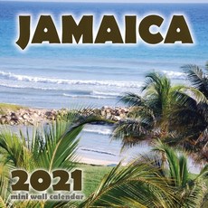 Jamaica 2021 Mini Wall Calendar 平裝版, Just Be, 英文