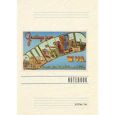 (英文圖書) Vintage Lined Notebook Greetings from Bluefield West Virginia 平裝版, Found Image Press, 英文