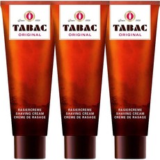 TABAC 刮鬍膏, 3個, 100ml