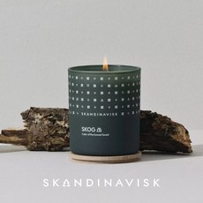 SKANDINAVISK 北歐香氛蠟燭 丹麥設計 法國製造 SKOG森林香氛, 1個, HYGGE 永恆時刻