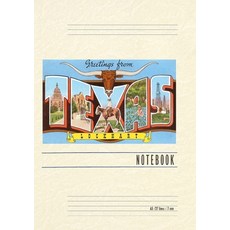 (英文圖書) Vintage Lined Notebook Greetings from Lockhart Texas 平裝版, Found Image Press, 英文