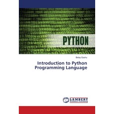 (英文圖書) Introduction to Python Programming Language 平裝版, LAP Lambert Academic Publis..., 英文